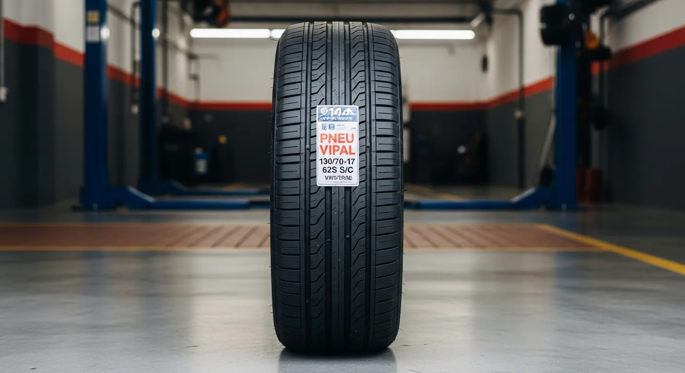 Pneu VIPAL 130/70-17 62S S/C ST500 - VIPAL: Segurança e Alto Desempenho