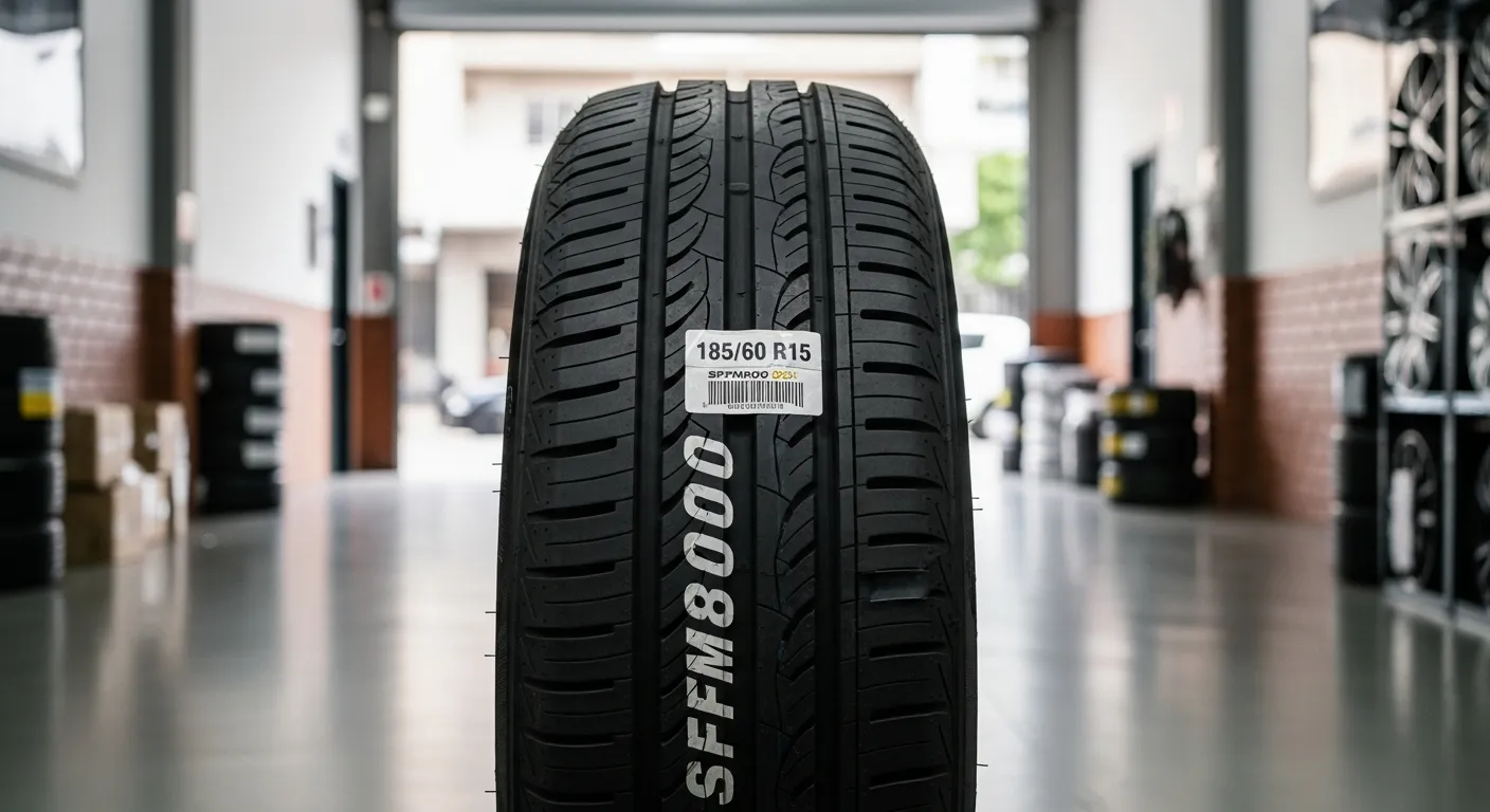 Pneu DUNLOP 185/60 R15 SPFM800 88H - DUNLOP: Segurança e Alto Desempenho