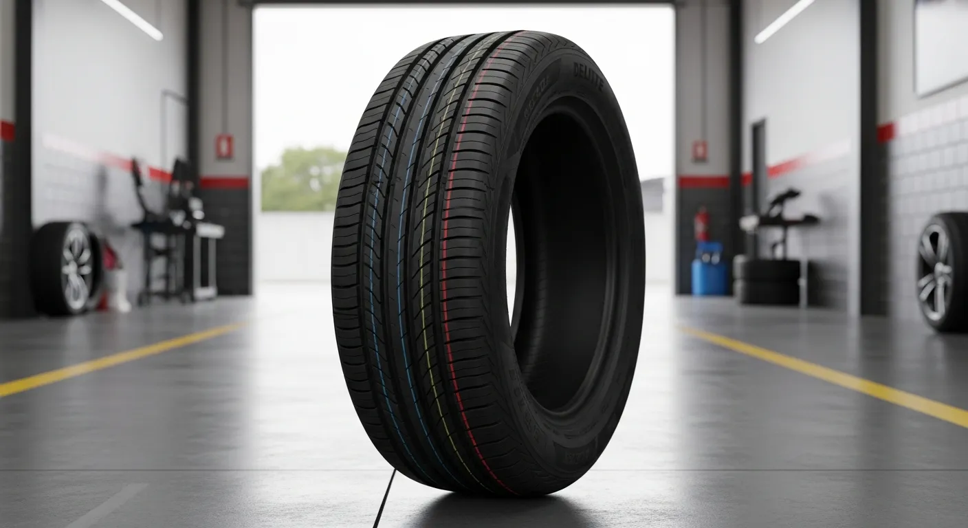 Pneu DELINTE 215/75 R16C DV2+ 113/111S 8PR - DELINTE: Segurança e Alto Desempenho